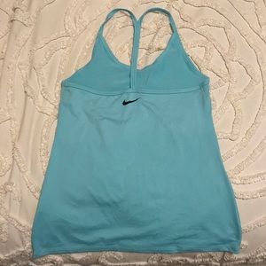 Blue Nike DRI-FIT Tank